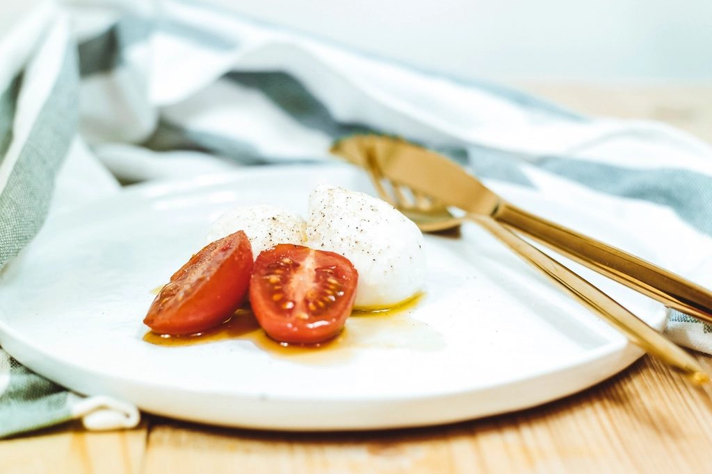 Burrata crémeuse & tomates